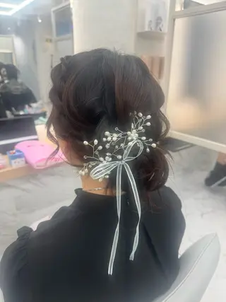 セミロング ヘアアレンジ 韓国/アイドルヘア 🎀みづきのヘアスタイル