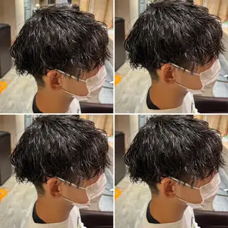 パーマ メンズ メンズパーマ特化 望月謙二郎のヘアスタイル
