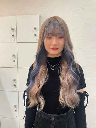 カラー 緑区/艶髪 🦋柿下のヘアスタイル