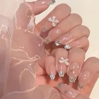 ネイル MoMoA Nail ネイル長さ出し専門店のネイルデザイン
