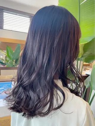 ロング カラー 高木 櫻のヘアスタイル