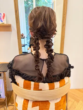 セミロング ヘアアレンジ 美空🐇 レイヤー / 透明感カラー🩰のヘアスタイル