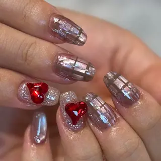 ネイル yume 🎀大人ガーリー🎀のネイルデザイン