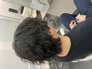 パーマ ショート メンズ 💇🏻‍♂️パーマ ニキ✨本田龍斗のヘアスタイル