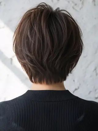ショート 【ショート×美髪】  澤田　周のヘアスタイル