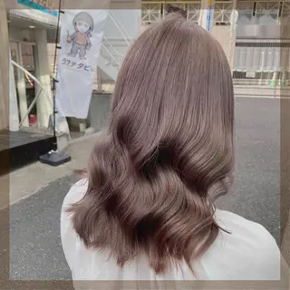 セミロング カラー ヘアアレンジ メンズ キッズ マツエク・マツパ ブリーチの髪様 MASATOのヘアスタイル