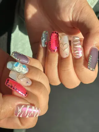 ネイル Ru _Baddiesのネイルデザイン