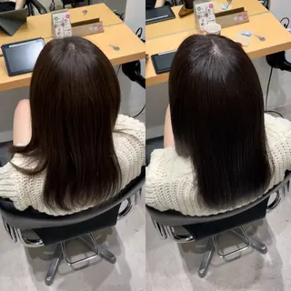 ショート カラー 髪質改善ヘアケア 艶髪特化/上田のヘアスタイル