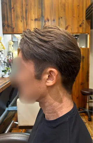 ショート モ リのヘアスタイル