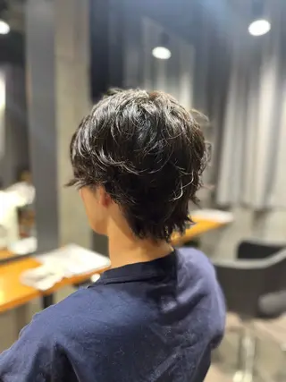 パーマ メンズ plune 村松のヘアスタイル