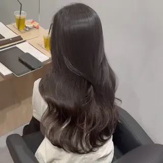 ロング カラー 片山 輝のヘアスタイル
