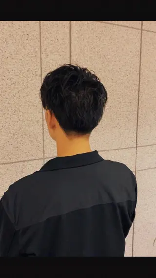 ショート 山内 敢史のヘアスタイル