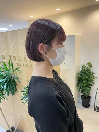 ミディアム minatsu 東京の技術を京都でのヘアスタイル