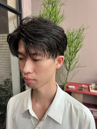 ショート メンズ 小笠原悠斗 /メンズヘアのヘアスタイル