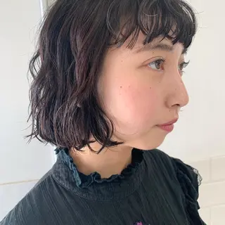 ミディアム パーマ レイズ 立川のヘアスタイル