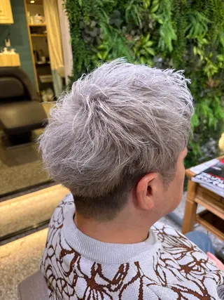 ショート メンズ 韓国 レイヤーカット ハッシュカットのヘアスタイル