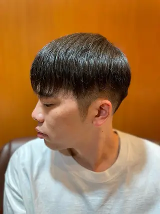 ショート メンズ 飯野 公紀のヘアスタイル