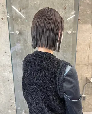 ショート HINA/栄/ボブ/ ボブパーマ/インナーのヘアスタイル