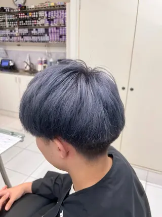 ショート カラー メンズ 小野 達己のヘアスタイル