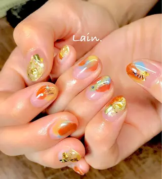 ネイル Lain. 持込デザインやり放題のネイルデザイン