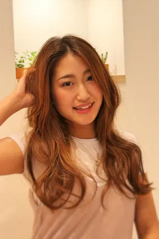 セミロング 川口 達史のヘアスタイル