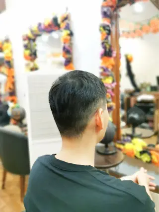 ショート メンズ 上間 洋子のヘアスタイル