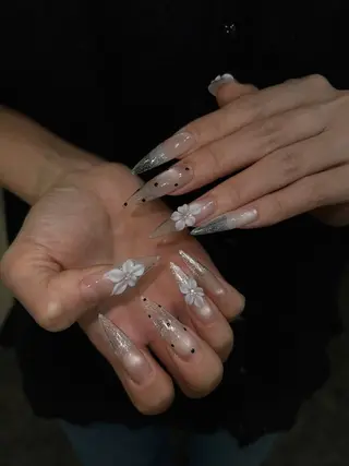 ネイル Sora nail 長さ出し専門店のネイルデザイン