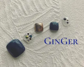 ネイル ginger nail&spaのネイルデザイン