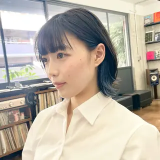 ミディアム カラー メンズ ✂︎ウルフ・ショート ✂︎MIKUNIのヘアスタイル