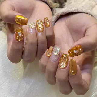 ネイル 新井 ひなののネイルデザイン