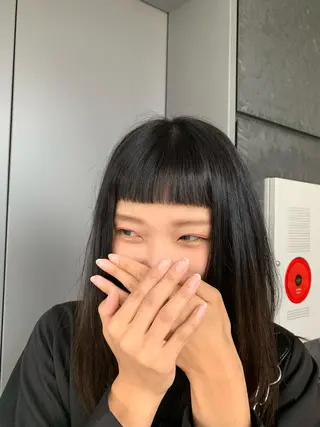 ロング 髪質改善/白髪ぼかし KENTAのヘアスタイル