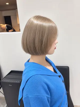 カラー 透明感カラー/ ハイトーン/森 裕斗のヘアスタイル