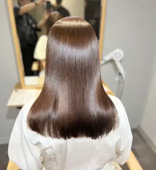 セミロング  Suzuki Moekaのヘアスタイル