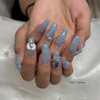 ネイル 𝚊𝚢𝚊𝚗𝚊 .のネイルデザイン