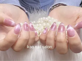 ネイル kao nail マグネット/長さだしのネイルデザイン