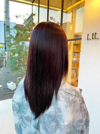 ミディアム カラー siie ヤギのヘアスタイル