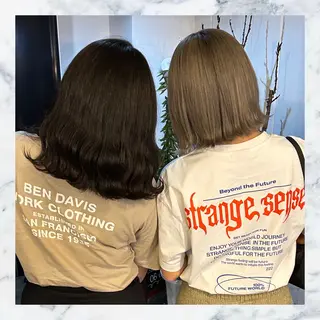 カラー 艶髪✖️ハイトーン 🫧YURIA🫧のヘアスタイル