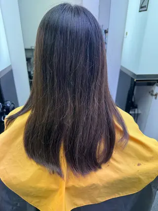ロング ふくもと ゆうこのヘアスタイル