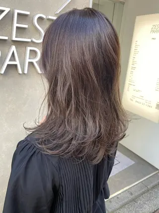セミロング カラー 【似合わせ提案】鈴木 舞のヘアスタイル