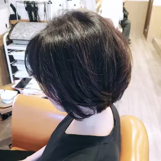 ショート カラー spa hair ark 富井直美のヘアスタイル