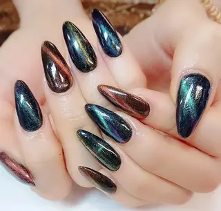 ネイル 🦋YU810 ナチュラル専門店🦋のネイルデザイン