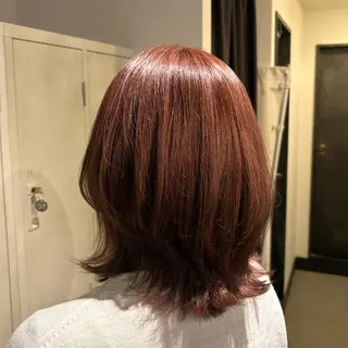 ミディアム カラー 🌸艶カラー/似合わ せカット/サクラ🌸のヘアスタイル