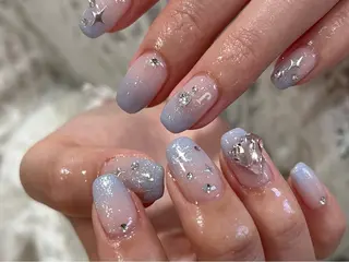 ネイル tsuki nail /三茶/韓国ネイルのネイルデザイン