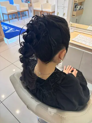 ヘアアレンジ 宮永 璃沙のヘアスタイル