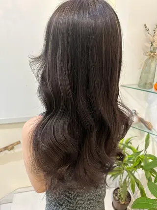 ロング 透けるbrown カラー🎗♡yukaのヘアスタイル