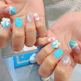 ネイル Ayu ꕤ︎︎。°⋆のネイルデザイン