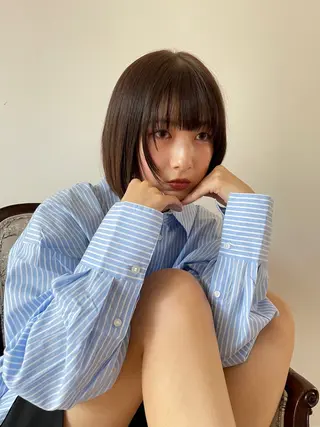 ショート カラー レイヤーカット🎀 NANAHAのヘアスタイル