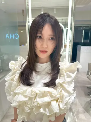 セミロング 安達 祥生のヘアスタイル