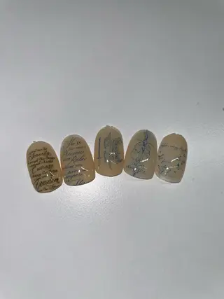 ネイル うの 韓国ﾈｲﾙ໒꒱⋆⭒˚のネイルデザイン