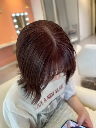 ミディアム カラー SpecHolder mimiのヘアスタイル